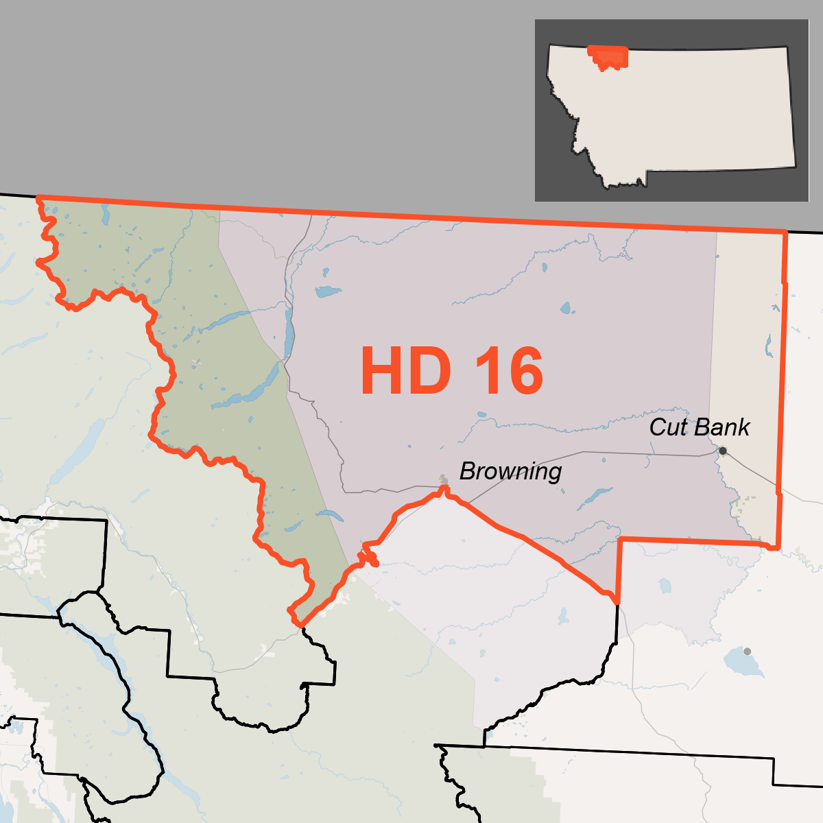 Map of HD 16
