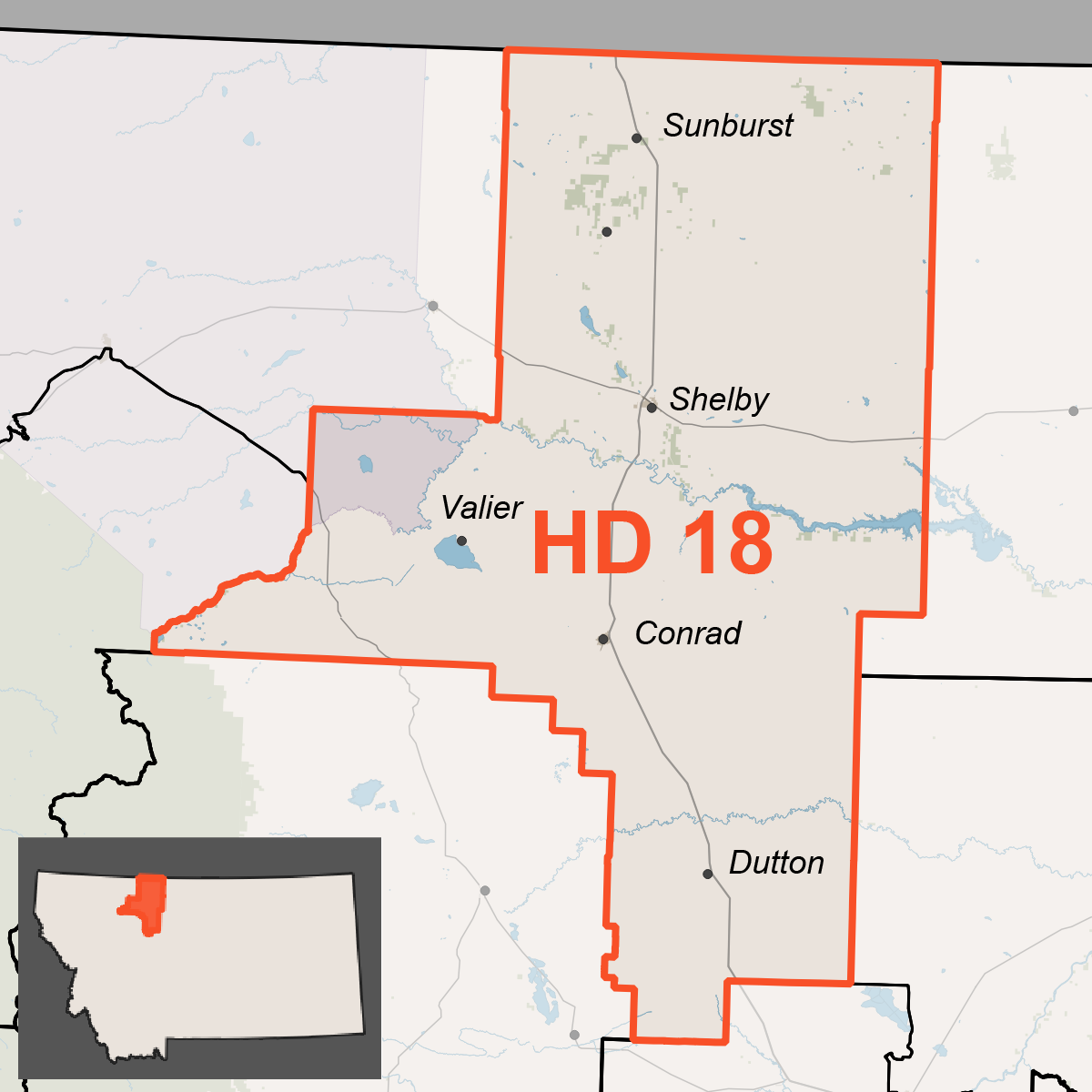 Map of HD 18