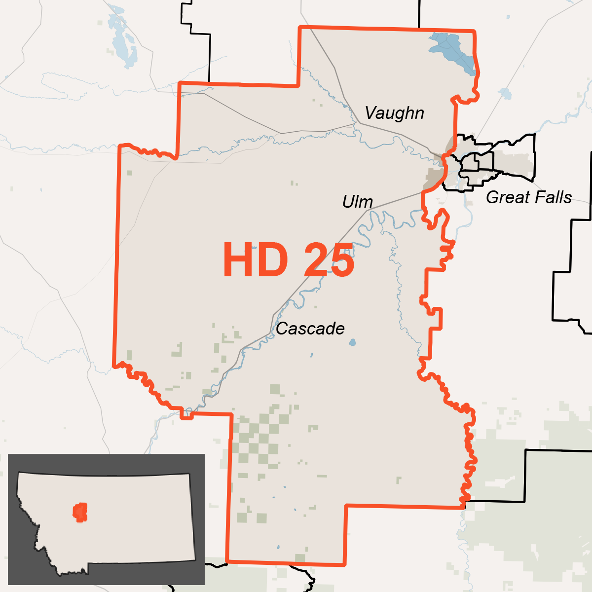 Map of HD 25