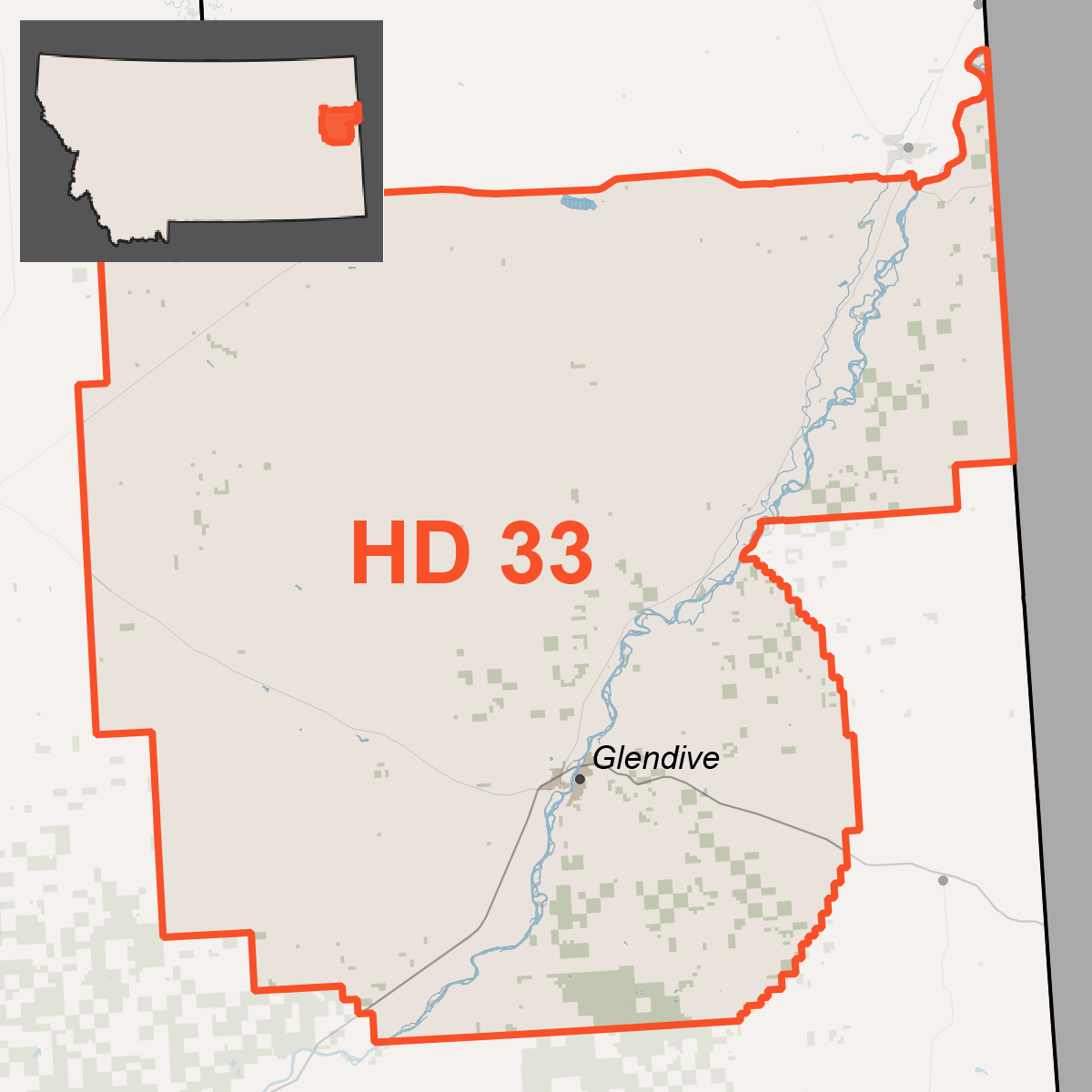 Map of HD 33