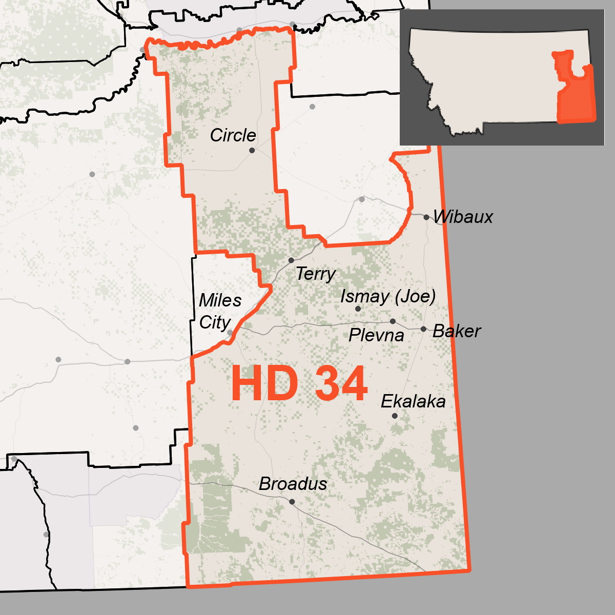 Map of HD 34