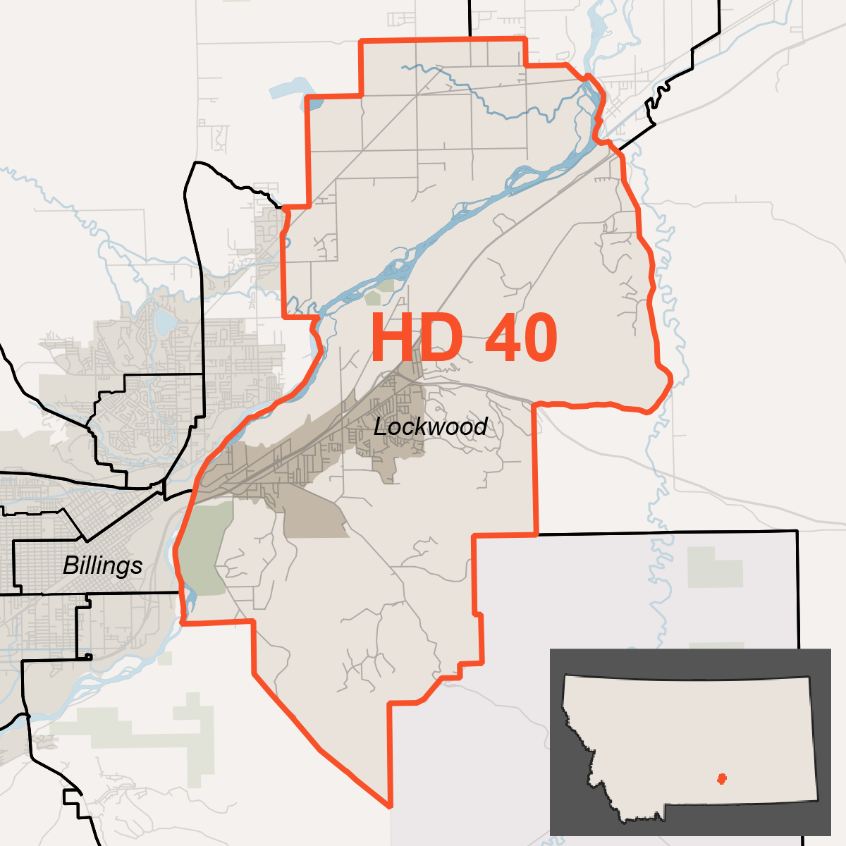 Map of HD 40