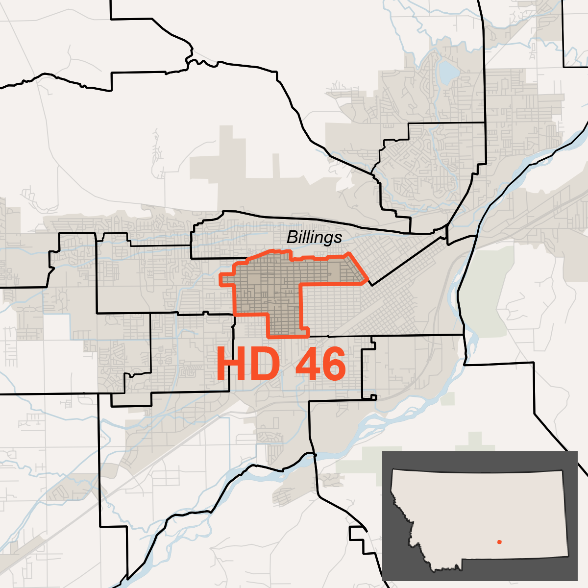 Map of HD 46