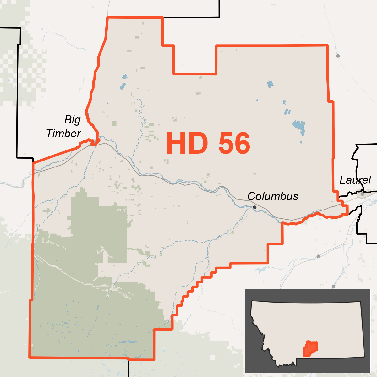 Map of HD 56