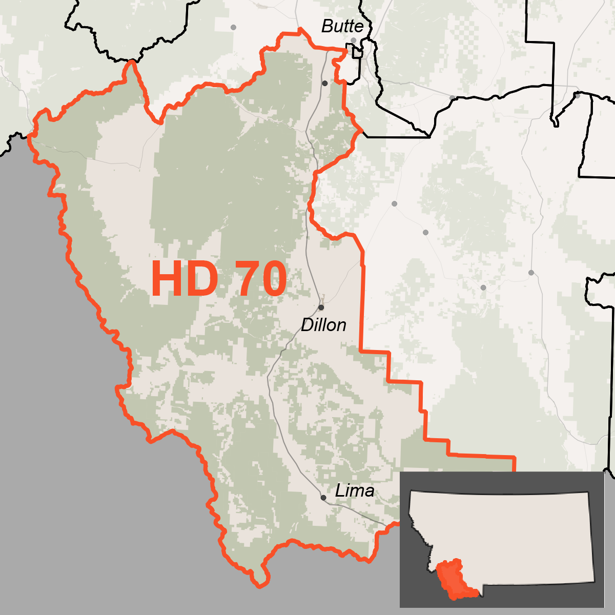 Map of HD 70