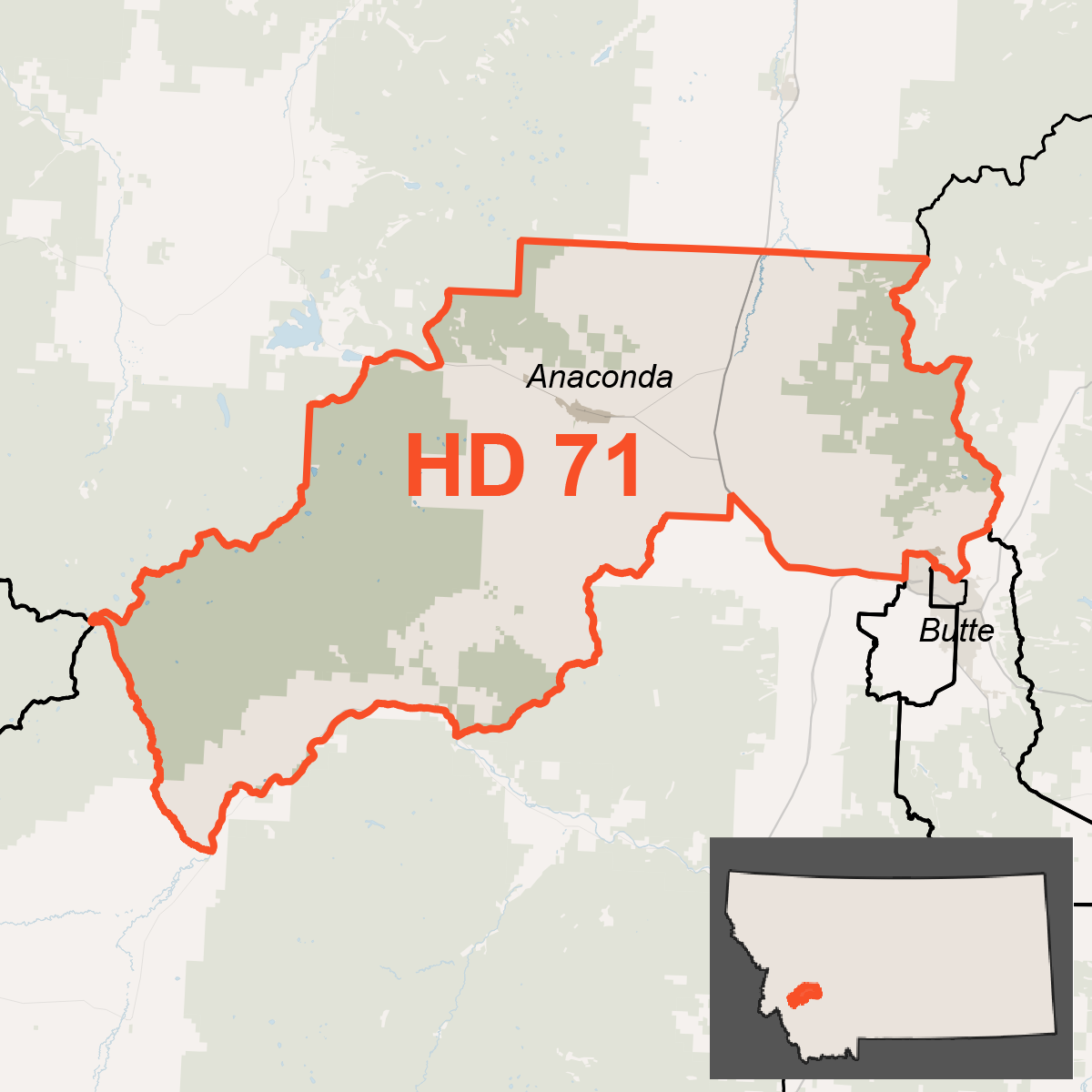Map of HD 71