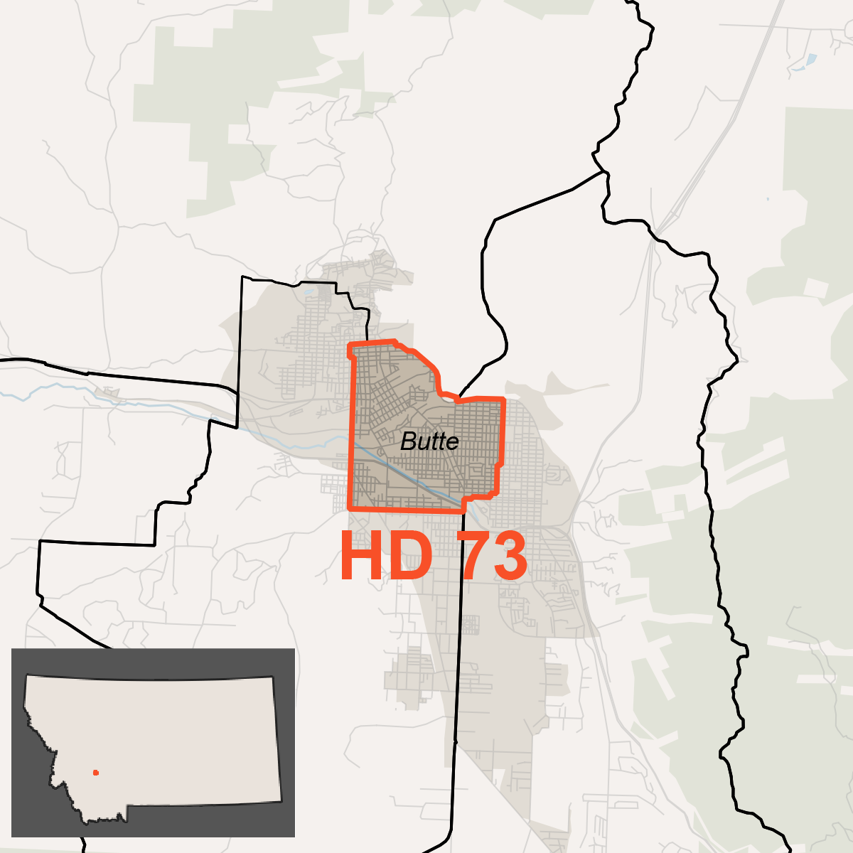 Map of HD 73