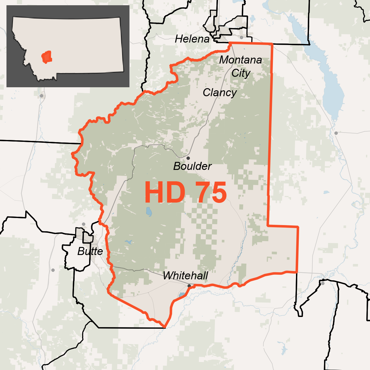 Map of HD 75