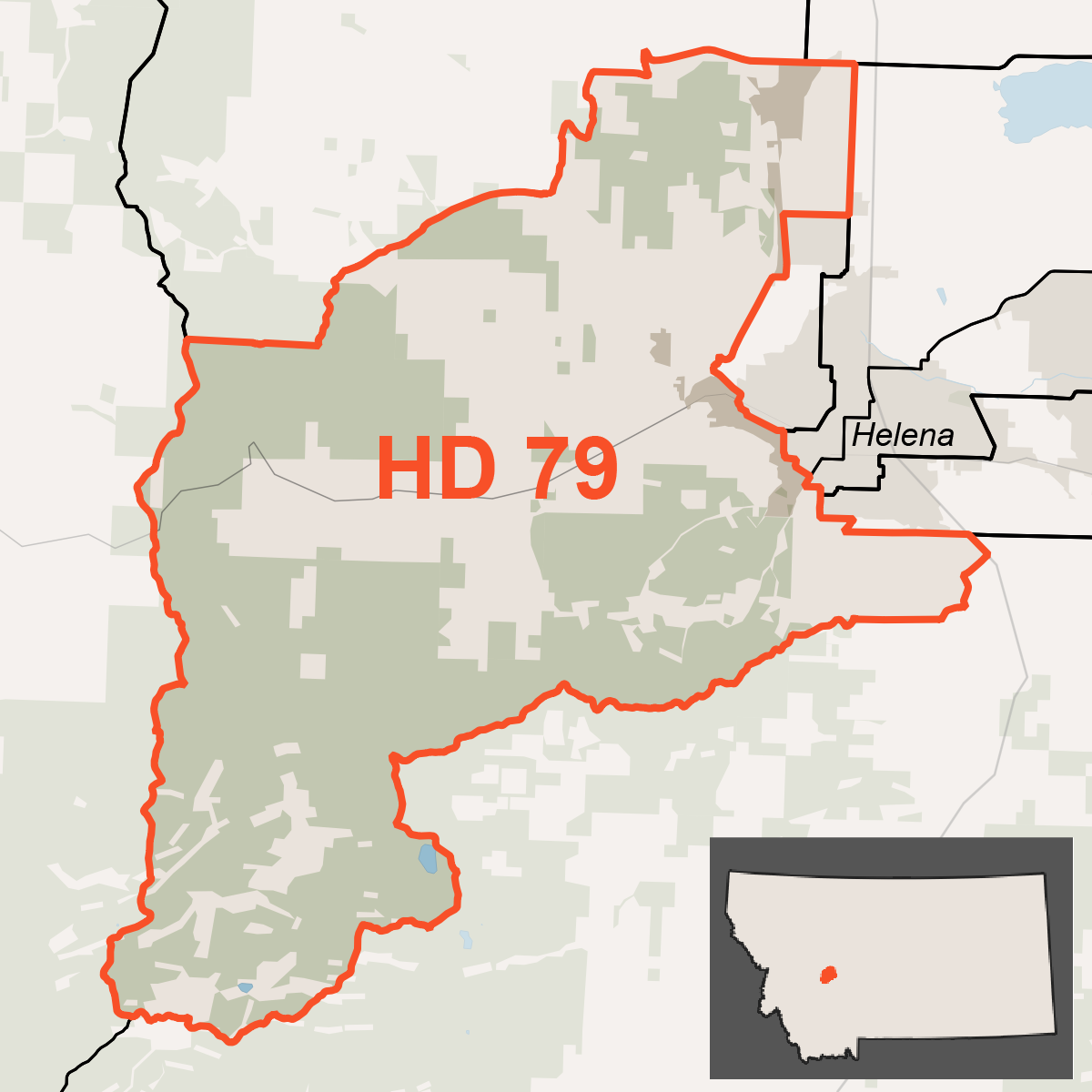 Map of House District 79