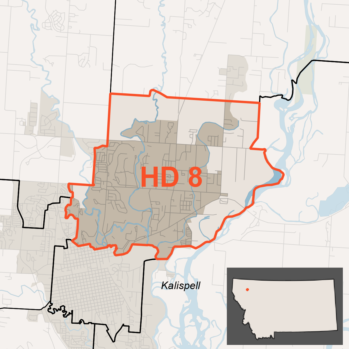 Map of HD 8