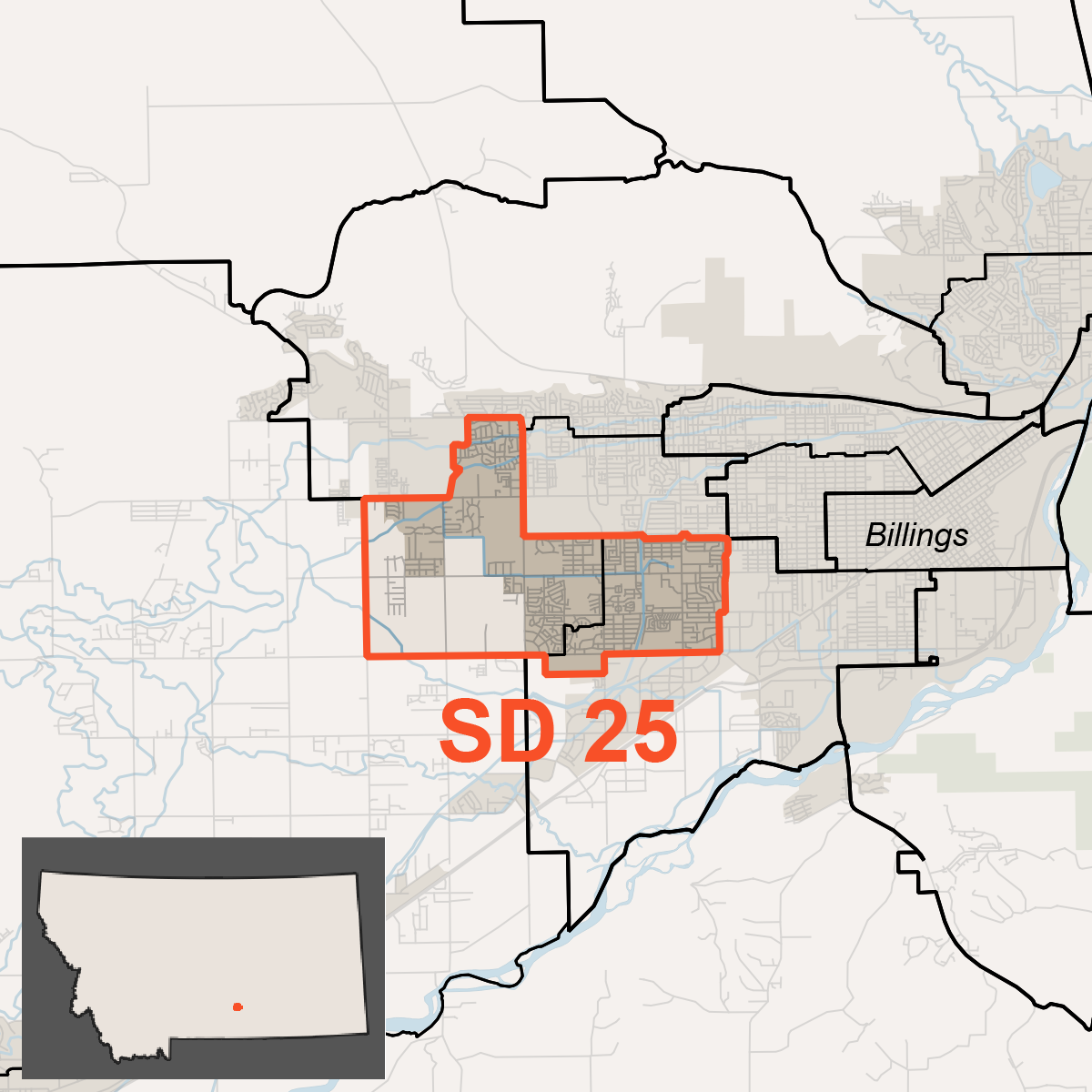 Map of SD 25