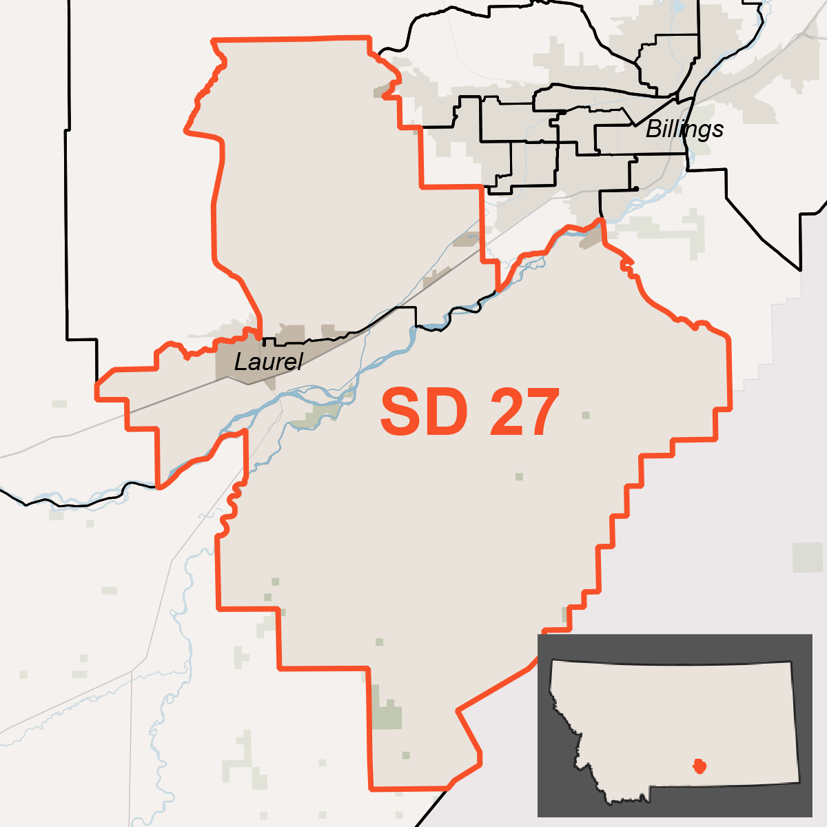 Map of Senate District 27