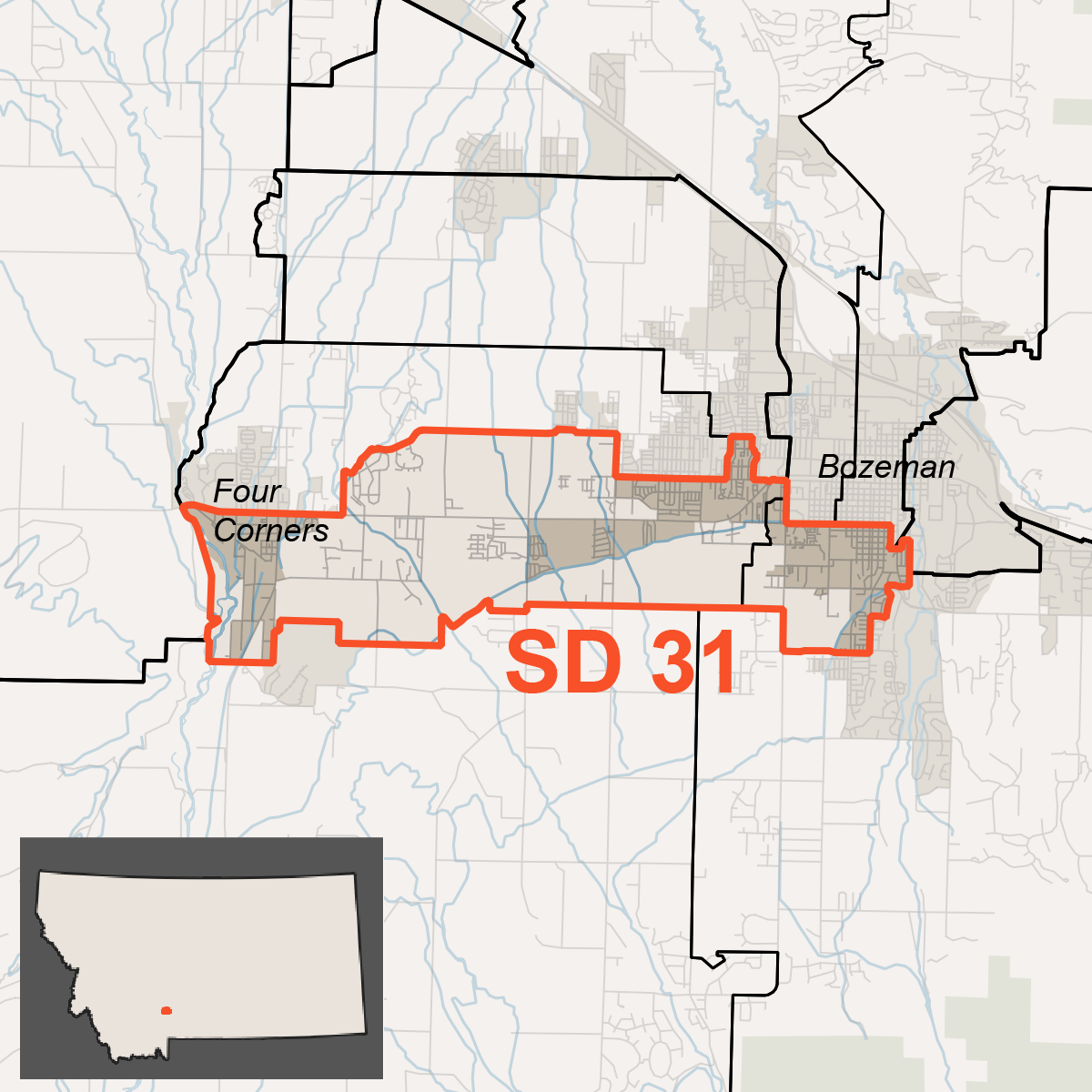 Map of SD 31