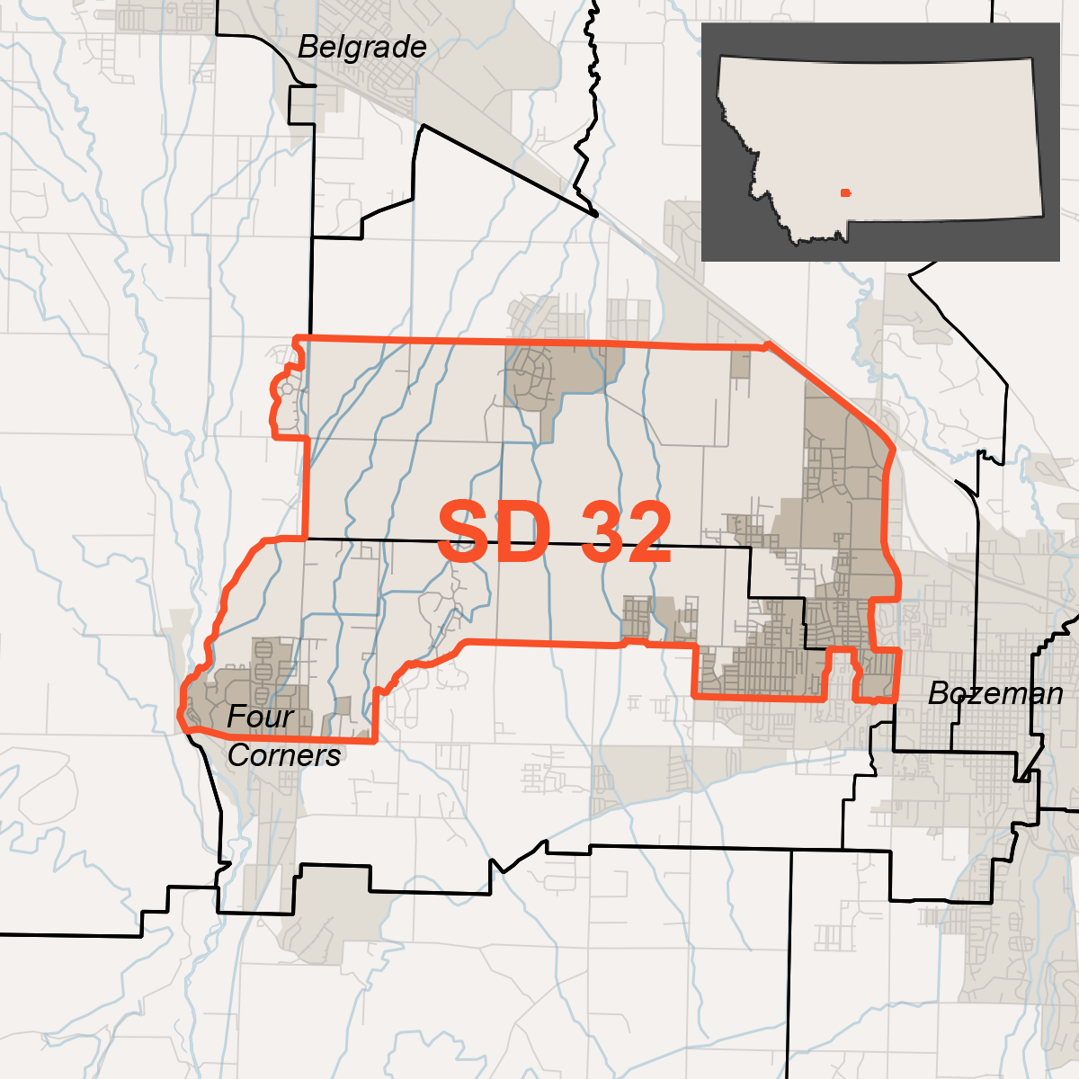 Map of SD 32