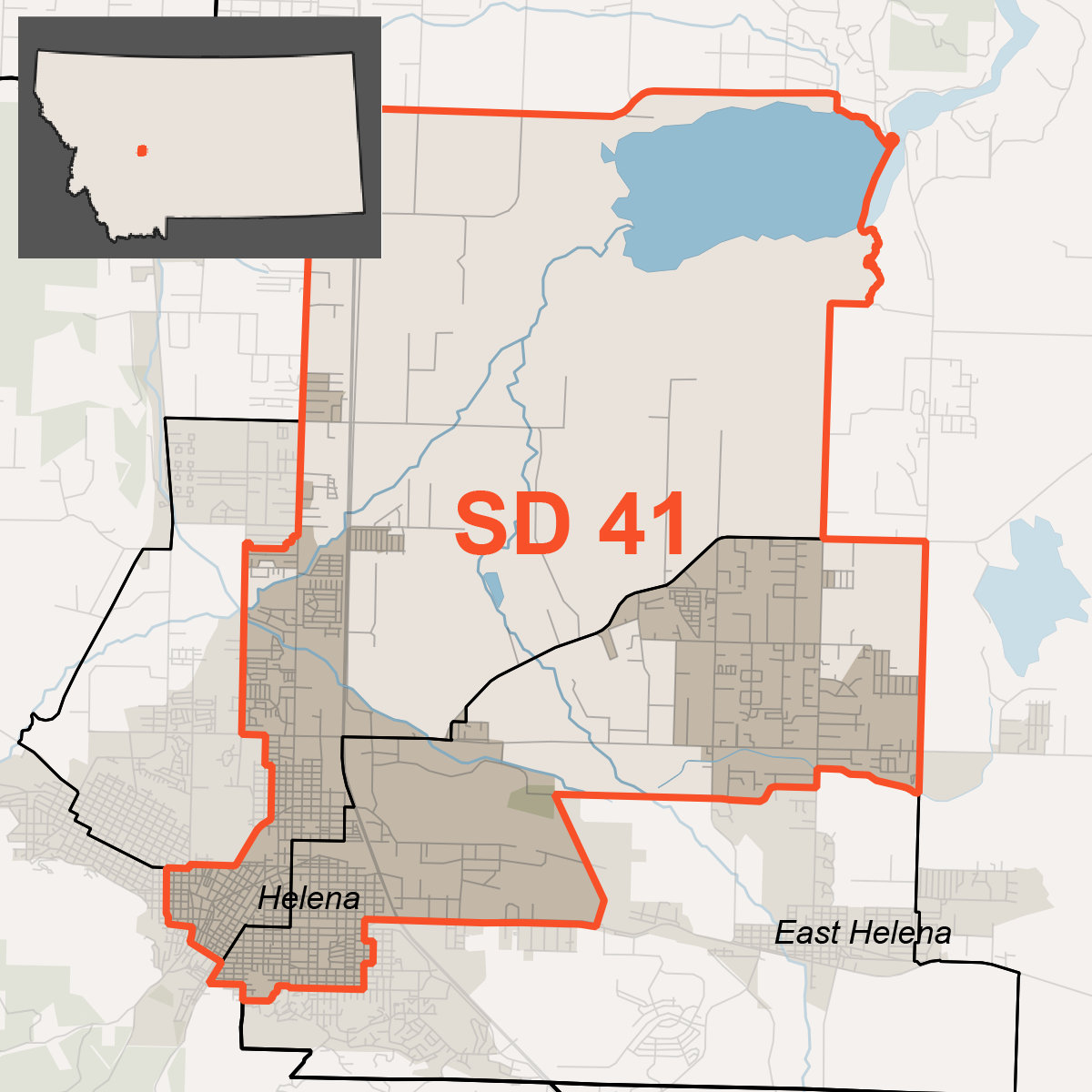 Map of SD 41
