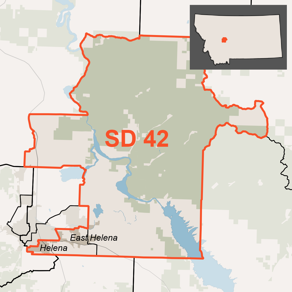 Map of SD 42