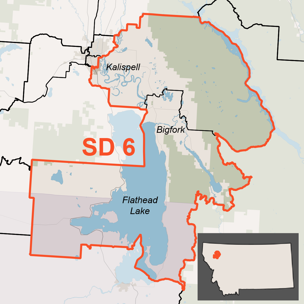 Map of SD 6